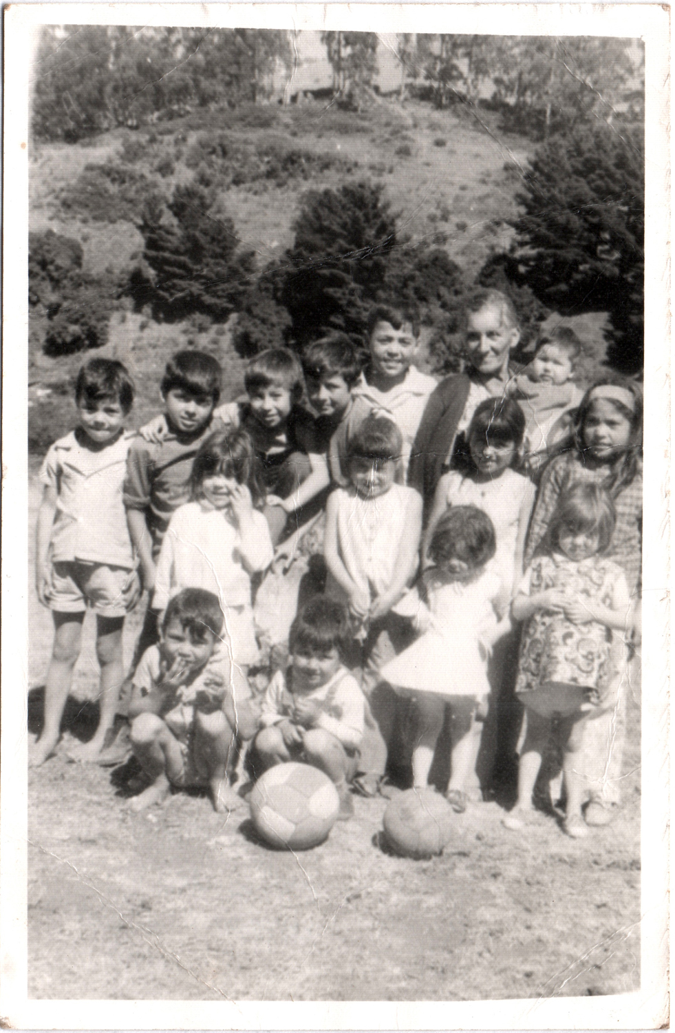 Abuela Pancha con todos los nietos Abuela Pancha con todos los nietos