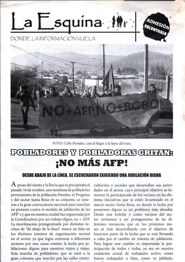 Periódico La Esquina Periódico La Esquina