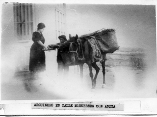 Vendedor ambulante de la época Vendedor ambulante de la época