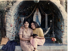 En la virgen con mamá En la virgen con mamá