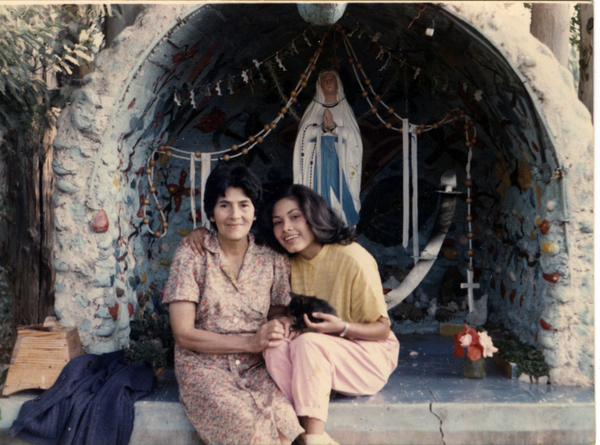 En la virgen con mamá En la virgen con mamá
