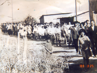 Desde niña en marchas Desde niña en marchas