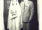 Matrimonio con vestido de seda Matrimonio con vestido de seda