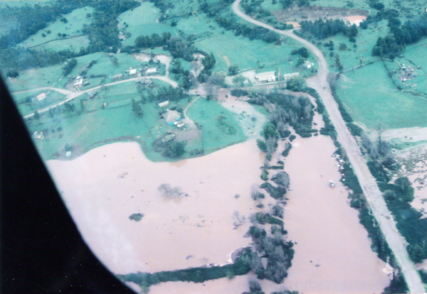 Inundación Valle Alegre año 2003 Inundación Valle Alegre año 2003