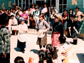 Acto en la escuela Santa Filomena Acto en la escuela Santa Filomena