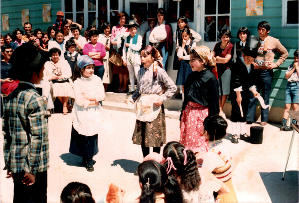 Acto en la escuela Santa Filomena