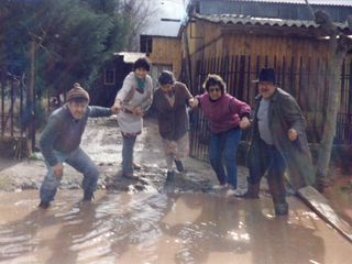 Inundación población Pedro Aguirre Inundación población Pedro Aguirre