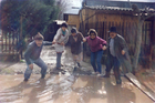 Inundación población Pedro Aguirre Inundación población Pedro Aguirre