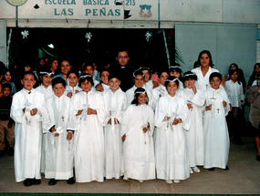 Primera comunión en el colegio Primera comunión en el colegio