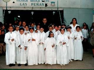 Primera comunión en el colegio Primera comunión en el colegio