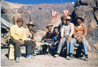 Arrieros en la cordillera de Cerrados Arrieros en la cordillera de Cerrados
