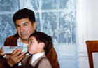 Mi padre con mi hijo Hernán Mi padre con mi hijo Hernán