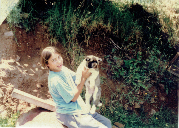 Yo y mi perrita Shakna Yo y mi perrita Shakna