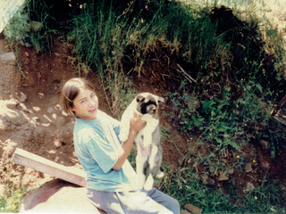 Yo y mi perrita Shakna Yo y mi perrita Shakna