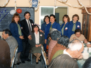 Once con personas mayores Once con personas mayores