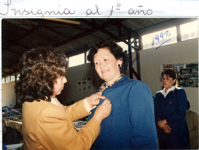Insignia primer año en CONAPRAN