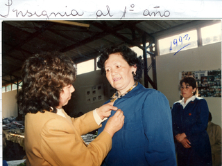 Insignia primer año en CONAPRAN Insignia primer año en CONAPRAN