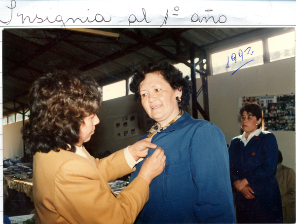 Insignia primer año en CONAPRAN Insignia primer año en CONAPRAN