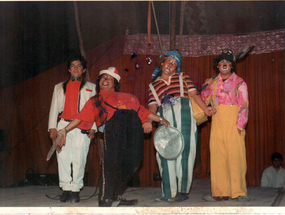 Tony Cachureos en el Circo Nacional de las Estrellas