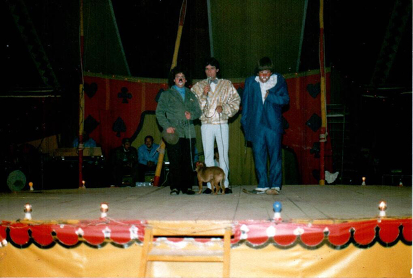 Tony Cachureo en el circo Timoteo Tony Cachureo en el circo Timoteo