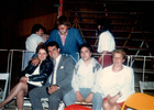 Tony Cachureo junto a su familia