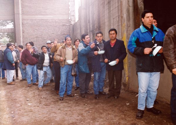 Olla común primera protesta Olla común primera protesta