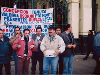 Primera protesta en democracia Primera protesta en democracia