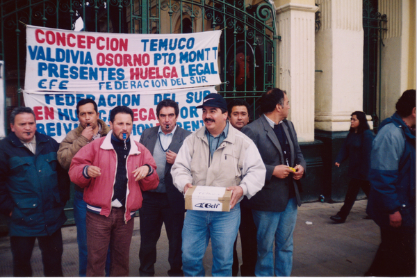 Primera protesta en democracia Primera protesta en democracia