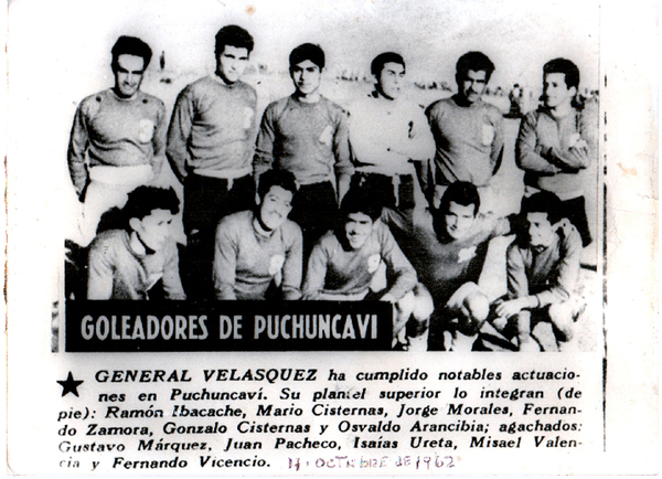 Integrantes del Club deportivo General Velásquez