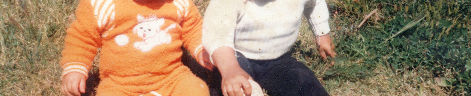 Enzo Godoy junto a su primo Cristian