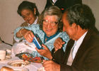 Celebración de adultos mayores en la filial de Concón