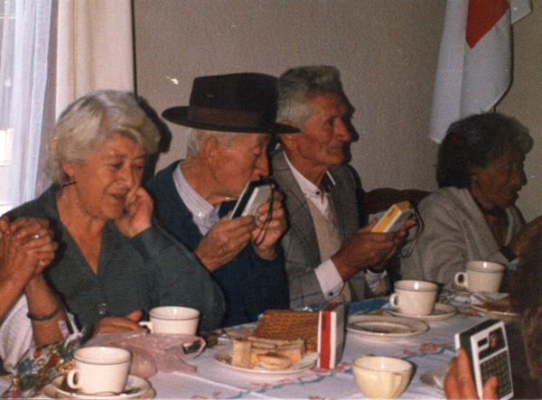Celebración de adultos mayores en la filial de Concón