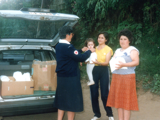 Operativo de entrega de mercadería