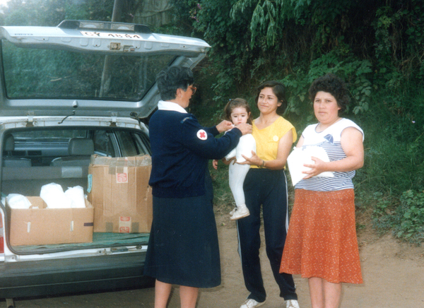 Operativo de entrega de mercadería