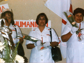 Entrega de diploma de Enfermería
