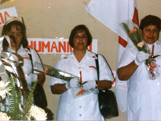 Entrega de diploma de Enfermería