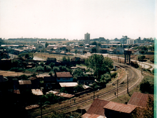 Vista entrada sur antigua estación de ferrocarriles Vista entrada sur antigua estación de ferrocarriles