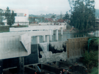 Construcción puente San Pedro nuevo Construcción puente San Pedro nuevo