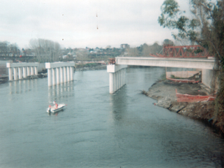 Construcción nuevo puente San Pedro Construcción nuevo puente San Pedro