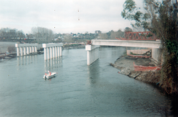 Construcción nuevo puente San Pedro Construcción nuevo puente San Pedro