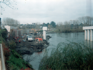 Construcción nuevo puente San Pedro Construcción nuevo puente San Pedro