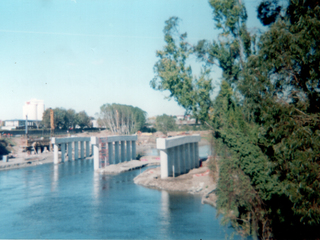 Construcción puente San Pedro Construcción puente San Pedro