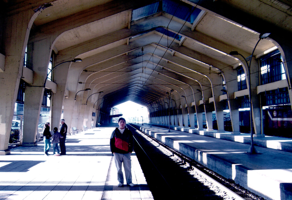 Jonathan en la estación Jonathan en la estación