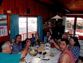 Almuerzo familiar en Pucatrihue Almuerzo familiar en Pucatrihue