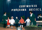 Ceremonia programa de reciclaje en jardín Gota de Leche Ceremonia programa de reciclaje en jardín Gota de Leche