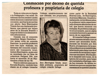 Destacada Docente Limachina Destacada Docente Limachina
