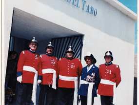 Mausoleo cuerpo de bomberos El Tabo