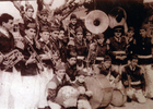 Histórica fotografía de la banda Esmeralda Histórica fotografía de la banda Esmeralda