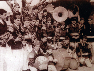 Histórica fotografía de la banda Esmeralda