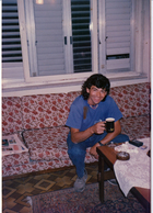 Saliendo a tomar café después de la sirena